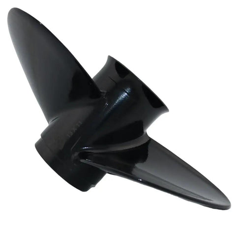 13x11 Aluminum Boat Propeller For BRP Johnson Evinrude OMC Stern Drive E TEC 40 To 75 HP Right Hand Rotation 13 Spline 3 Blade Replacement With Durable Coated Finish For Fast Acceleration And Top Speed