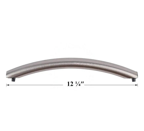 Upgraded Lifetime Microwave Door Handle DE94-02933A AP5622966 2448710 PS4239327 DE64-02522A 12-1/4 inch silver handle
