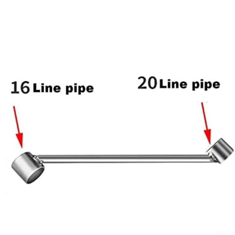 Heavy Duty Manual Pipe Bender Tool Perfect For Spring Wire And Water Conduit Bending for 16mm and 20mm line pipes.