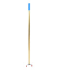 Heavy Duty Smoke Detector Removal Tool With 16 Foot Telescoping Pole, gold metal, designed for reaching high ceilings.