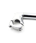 Road Bike Stem Gooseneck For 25.4 And 22.2 Mm Handlebars Aluminum Head With Iron Body Durable Ride Ready 220 Mm Length 414 G