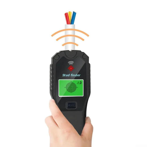 5-in-1 for stud Finder Wall Scanner for Wood Metal AC Wire Detection with Edge Finding Mode Deep Scan up to 1.5 Inch held in hand