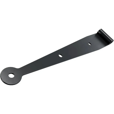 Heavy Duty 10 In Strap Hinges Forged From Solid 304 Stainless Steel With A Knockout Matte Black Finish Perfect For Rustic Shutters And Wood Doors Delivering Smooth Swing And Bulletproof Hold Anytime You Need Extra Strength For Weekend Projects