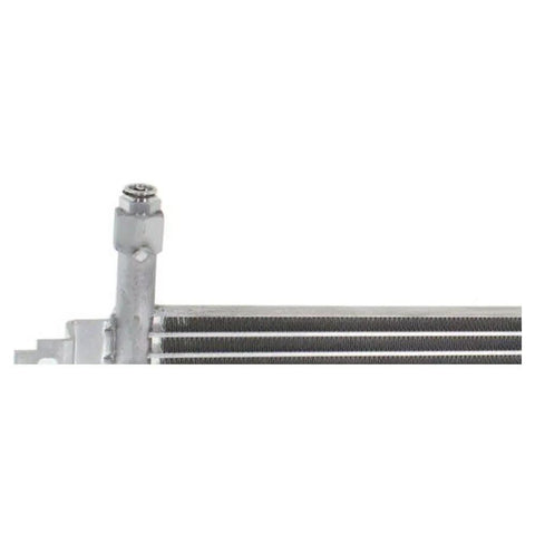Upgraded Transmission Oil Cooler Kit For Jeep Liberty 2006 And 2005-2007 Models With 2.4L 2.8L And 3.7L Engines Built To Hold Up Under Pressure And Keep Your Ride Running Smooth. close-up of aluminum cooler tube fitting