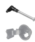 Ford F150 Fuel Door Spring And Hinge Pin Repair Kit FL34-9927936-A Compatible With 2009 2010 2011 2012 2013 2014 Models, No-Fuss DIY Replacement With Spring And Hinge Pin For Smooth, Reliable Fuel Door Function. silver hinge pin and spring repair kit for Ford F-150 fuel door assembly