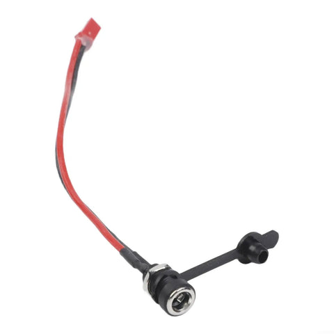 Electric Scooter Charging Port For KuKirin G3 G4 DC 5.5x2.1mm Connector Socket High Purity Copper Core Replacement Part In Red And Black