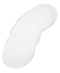 350 Count Eco Friendly Round Coffee Filter Papers For Coffee Makers With Original Taste Preservation arranged in a stack