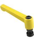 Yellow L Handle Linear Bearing Brake Kit for 40 Series 80 20 Frames in die cast zinc with gloss finish
