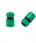 Quick Fix Garden Hose Repair Kit With Plastic Joint Adapter For 1/2 Inch Water Pipe Easy Install Durable Accessory Compatible With Sellery 60-108 Quick Connector, green plastic hose connector