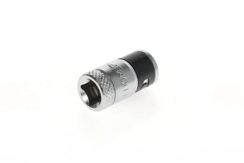 620 Bit Adaptor 1/4 Inch Square To 1/4 Inch Hex For Hex Bits On 1/4 Inch Square Ratchets And Torque Wrenches, Quick Bit Swap, Secure Hold