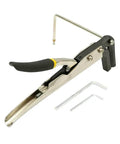Angular Metal Folding Pliers for Arc and Angle Bending, Crimping, and Edge Molding, steel tool with adjustable pressure and high hardness