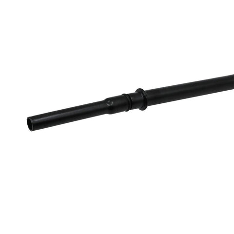 Engine Oil Dipstick Tube 917303 Fits Escalade Tahoe Silverado 1500 2500 3500 Sierra Yukon Hummer H2 Isuzu NPR 2002 To 2008 1999 To 2008 12563918 Replacement Part For V8 Engines, black metal, close-up view