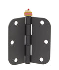 Triangle Cake Topper Set Of 6 Magnetic Hinge Heads For Door Hinges And Door Decoration On Metal Surfaces installed on hinge