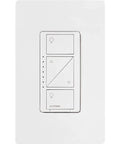 Smart Dimmer Switch With Wall Plate For Led Lights Up To 150 Watts Single Pole Or 3 Way No Neutral Required Requires Smart Hub White