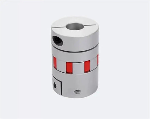 One Pack Heavy Duty Plum Elastic Coupler For Servo Motor Builds features a flexible design with red accents and an OD of 40mm.