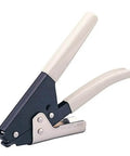 Tensioning Tie Tool For Flexible Duct Installations with cushioned vinyl grips, adjustable knob, compatible with 125 and 175 pound ties.