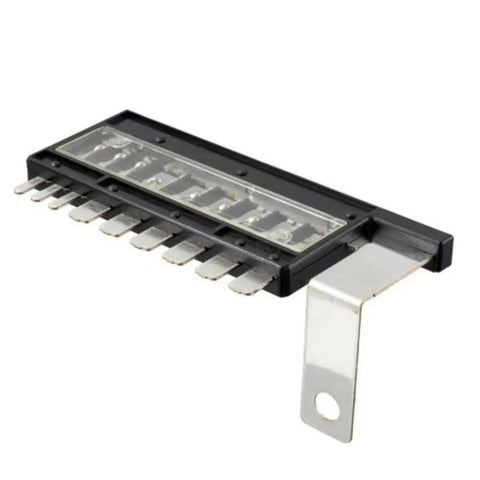 Heavy Duty Automotive Electrical Fuse Assembly Top Shelf Replacement For Hyundai Veloster Kia Soul Rock Solid Hella Reliable Oem Part Number 18980 09631, multi fuse unit with resistor and holder.