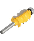 6mm Router Bits Set With Carbide Molding Trimming Cutter Wood Milling Tool Featuring 1/4 Inch Shank round over cutter detail