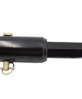 Heavy Duty 2 Inch Round Female To 2 Inch Hex Male Auger Shaft Adapter Bit Converter Bolt Pin Attachment Pro Grade