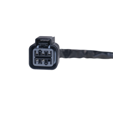 Close up of connector for Three Position Forward Neutral Push Button Switch With Rotary Actuator For Manual Operation Black Compatible With Mitsubishi Caterpillar Forklift GP25 And Related Models