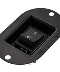 Heavy Duty Bench Grinder Switch Replacement Part 5140051-20, black toggle with ON/OFF options for easy installation.