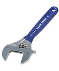 Extra Wide Jaw Adjustable Wrench 8 Inch Forged Drive Tool With High Polish Chrome Finish Built For Tight Spaces One And A Half Inch Jaw Capacity