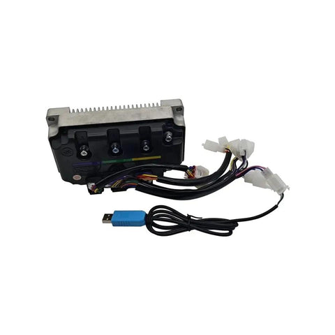 Programmable EM85 85A Motor Controller for Electric Scooters 48V 60V 72V 1000W 2000W Spare Part with connectors