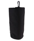 Lightweight Portable Drawstring Gear Bag For Scuba Diving And Underwater Gear Storage, Black with hook attachment