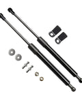 Lift Supports For Mercedes Sprinter 907 910 VS30 2018 Through 2024 Front Hood Gas Struts 2 Pc Set Carbon Fiber Look Black