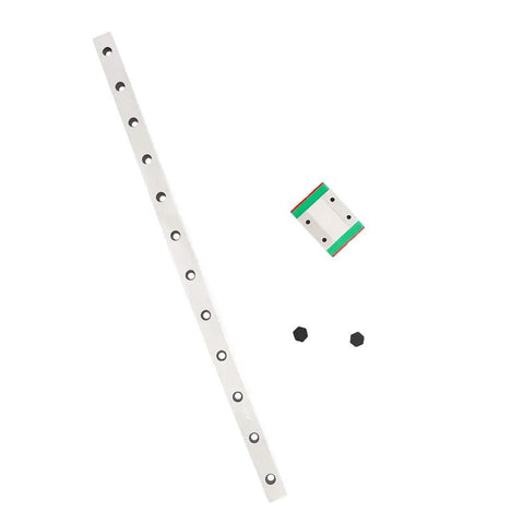 Two Pack MGN12C 400mm Linear Rail Guide Kit For 3D Printers With Slick Sliding Block CNC Linear Rail System Core XY and screws