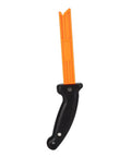 Push Block Stick Set For Woodworking Tools 5 Piece ABS Safety Kit with black ergonomic grip and orange guide for table saw use