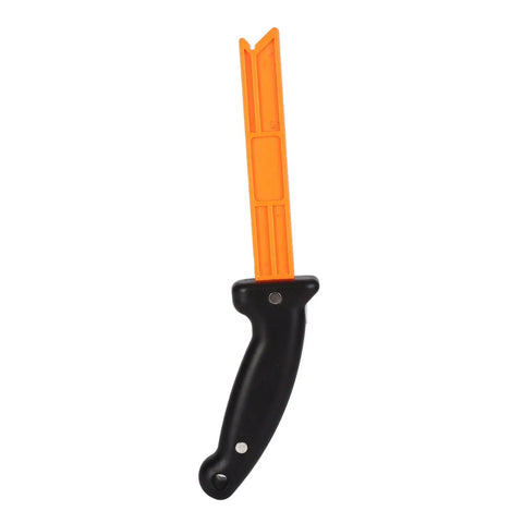 Push Block Stick Set For Woodworking Tools 5 Piece ABS Safety Kit with black ergonomic grip and orange guide for table saw use
