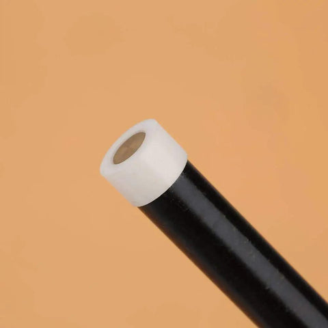 Close-up of Ceramic Edge Finder For CNC Milling Lathe High Precision Non Magnetic Tool With Ceramic Tip and black body