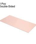 Double Sided FR4 Copper Clad PCB 2 Pack 200 X 100 X 1.2mm Copper Plated Universal Prototype Circuit Board