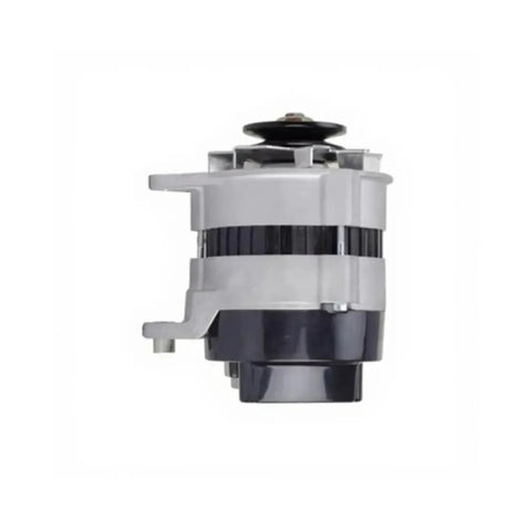 Side view of 12V 45A Alternator Replacement For Lucas Austin Allegro Land Rover Morris Marina 14037 LRA100 LRA103 LRA106 Plug And Play