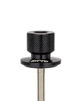 Road Bike Shifter Angle Measure Tool Adapter with gauge nut for derailleur alignment. Universal fit for 20-29+ wheels.