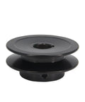 AK25 Single Groove Web Sheave For V Belt Drive, Cast Iron Pulley, 2.5 Inch Outer Diameter, Five Eighths Inch Bore, Beefy One Groove Design For Smooth Quiet Operation.