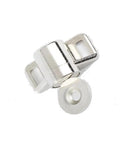 Magnetic Door Catch Set Heavy Duty Zinc Alloy Cabinet Latch With Screws For Kitchen Bathroom Closet Doors Strong Hold And Rust Res...