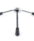 Heavy Duty Cnc Drill Press Handle Bar Set With Feed Hub Wheel. Chrome metal base with rubber feet, designed for stability.