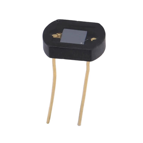 Pro Grade Photoelectric Sensor 2DU3 Visible Light Detector For Photodetection Photoresistor And Photocell Silicon Diode Compatible Near Infrared Readout Optocoupler Alignment Ideal 300Nm To 1000Nm Instrument Use, black two-pin sensor