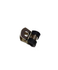 Badass Stainless Steel Brake Line Clips With Durable Neoprene Cushions, close-up view of a single clip, ideal for securing brake lines.
