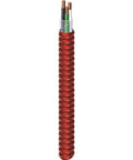 Heavy Duty 16/2 Metal Clad Fire Alarm Cable With Ground, 1000 Ft Reel Of Flexible Aluminum Interlocked Armor Wire