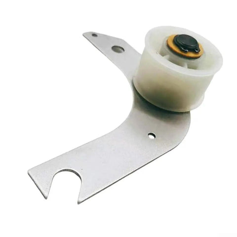 Complete Dryer Idler Pulley Assembly With Bracket For Easy Bolt On Install, Keeps Drive Belt Tension Steady To Preserve Smooth Drum Rotation And Quiet Operation, DIY Friendly Replacement, metal bracket with pulley