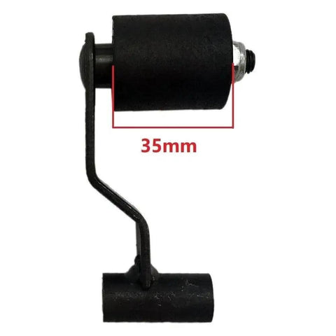Heavy Duty Chain Tensioner Spring Roller Slider Guide Adjuster Pulley Kit Fits 110cc 125cc 300cc ATVs, 35mm roller, steel bracket