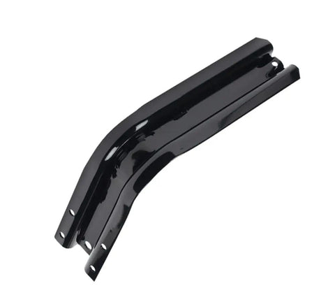 Fuel Tank Mounting Bracket for Freightliner Trucks Replacement OEM 03-33143-000 FRT0333143000, black metal, angled view.