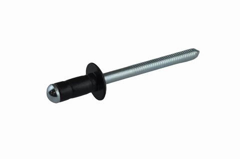 High Grade Multi Purpose Specialty Rivet Clips 25 Piece Kit Replaces 9026906017 And 90269A0005 with black head and silver shaft