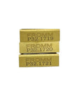 Gripper Set P32.1719 P32.1720 P32.1721 for P325 P323 P321 Battery Powered Plastic Strapping Tool Spare Parts for Fast Secure Strapping and Smooth Tension, brass grippers
