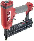 18 Gauge Rock Solid Pneumatic Brad Nailer For No Sweat Trim Work And Cabinet Buildouts Slick Nail Gun with visible trigger and magazine.