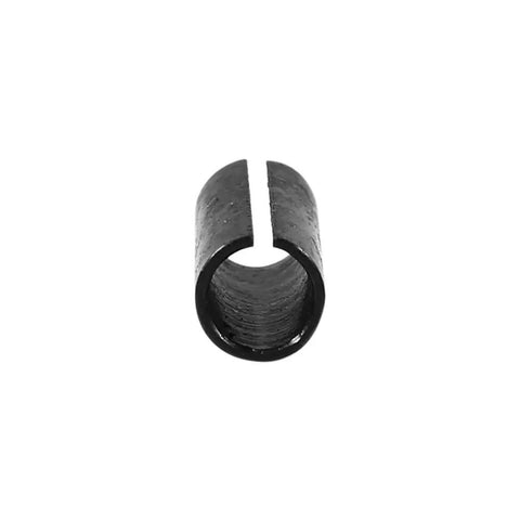 Solid Steel Router Adapter Collet Reducer Sleeve For ER Chuck With High Clamping Force And Good Grip Stability Perfect Fit For 8mm To 6.35mm Precise Grinding Hrc62 Engraving Machine Tool, viewed from above.
