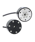 Two Six Axis Load Cell Sensors For Robotics And Medical Applications, 20N Per Axis And 5Nm Torque, IP65 Pro Grade shown.